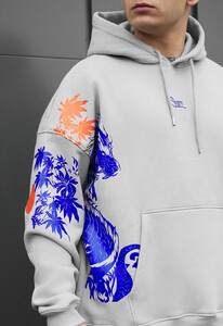 Фото - Мужское худи с принтом Staff tiger & drago fleece - Men box