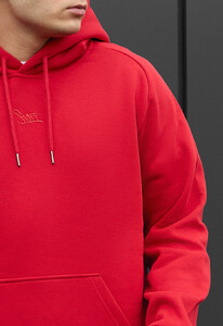 Фото - Однотонное мужское худи Staff red logo fleece - Men box