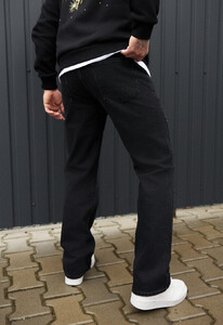 Фото - Мужские джинсы с высокой посадкой Staff 035 black - Men box