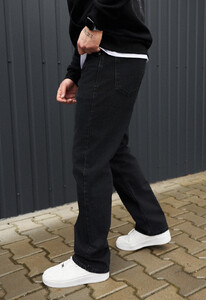 Фото - Мужские джинсы с высокой посадкой Staff 035 black - Men box