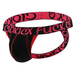 Фото - Эротическое белье Ciokicx черного цвета с розовым текстом - Men box
