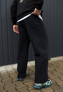 Фото - Чоловічі джинси вільного крою Staff 030 black baggy - Men box