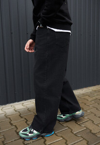 Фото - Чоловічі джинси вільного крою Staff 030 black baggy - Men box