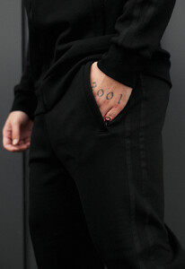 Фото - Чоловічий утеплений Спортивний костюм Staff od black fleece - Men box