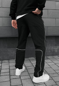 Фото - Мужские практичные штаны чинос Staff ino black2 reflective - Men box