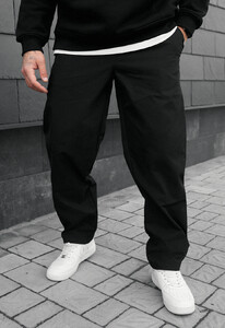 Фото - Мужские легкие штаны чинос Staff al black - Men box