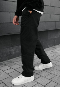 Фото - Мужские легкие штаны чинос Staff al black - Men box