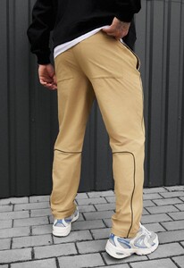 Фото - Мужские молодежные штаны чинос Staff ino beige reflective - Men box