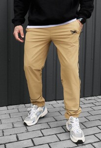 Фото - Мужские молодежные штаны чинос Staff ino beige reflective - Men box