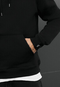 Фото - Чоловіче худі з якісним утеплювачем Staff black basic fleece - Men box