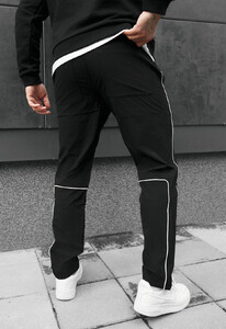 Фото - Мужские молодежные штаны чинос Staff ino black reflective - Men box