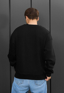 Фото - Чоловічий світшот з якісною флуоресцентною вишивкою Staff logo oversize fleece - Men box