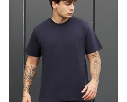 Фото - Чоловіча футболка з якісної бавовни Staff navy - Men box