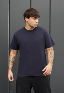 Фото - Мужская футболка с качественного хлопка Staff navy - Men box