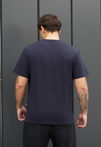 Фото - Мужская футболка с качественного хлопка Staff navy - Men box