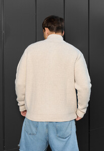 Фото - Чоловічий теплий в'язаний светр Staff 99 milk oversize - Men box
