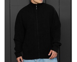 Фото - Чоловічий теплий в'язаний светр Staff 99 black oversize - Men box