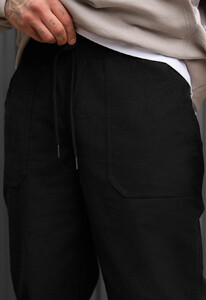 Фото - Чоловічі практичні штани чінос Staff dez black - Men box