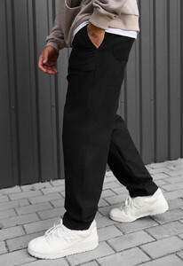 Фото - Чоловічі практичні штани чінос Staff dez black - Men box