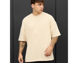 Фото - Мужская стильная футболка Staff milk oversize - Men box
