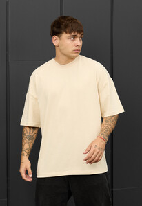 Фото - Мужская стильная футболка Staff milk oversize - Men box