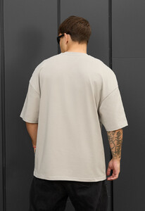 Фото - Мужская футболка с принтом Staff on-off oversize - Men box