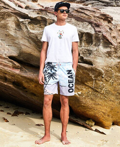Фото - Шорты мужские до колена Gailang с морским пейзажем - Men box