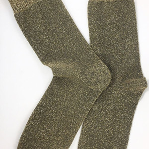 Фото - Шкарпетки блискучі SOX темно-золоті Dark gold dust - Men box