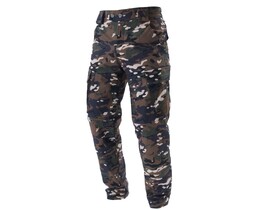 Фото - Утепленные мужские тактические штаны тёмный камуфляж Staff waterproof fleece multicam - Men box