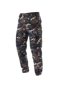 Фото - Утепленные мужские тактические штаны тёмный камуфляж Staff waterproof fleece multicam - Men box