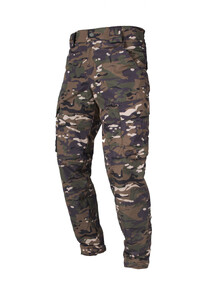 Фото - Чоловічі утеплені тактичні штани камуфляж Staff waterproof fleece multicam - Men box