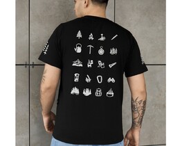 Фото - Мужская стильная футболка Staff карпатский движ - Men box