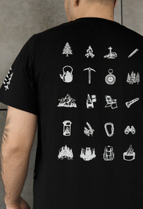 Фото - Чоловіча стильна футболка Staff карпатський двіж - Men box