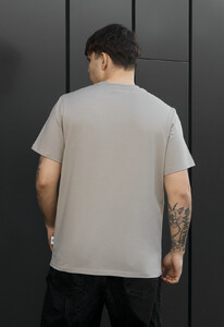 Фото - Чоловіча базова бавовняна футболка Staff pi gray - Men box