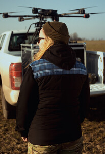 Фото - Жилетка унісекс з символікою бригади безпілотних систем "К-2" Staff x K2 klitka - Men box