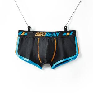Фото - Боксерки Seobean черного цвета с брендированной резинкой - Men box