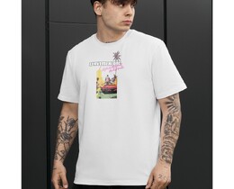 Фото - Мужская футболка классического кроя Staff leavemealone - Men box