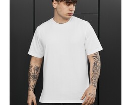 Фото - Чоловіча футболка класичного крою Staff white - Men box