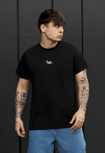 Фото - Мужская однотонная футболка Staff logo black - Men box