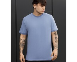 Фото - Чоловіча однотонна футболка Staff lu blue - Men box