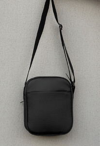 Фото - Чоловіча компактна барсетка Staff leather black - Men box