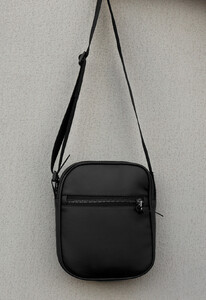 Фото - Чоловіча компактна барсетка Staff leather black - Men box