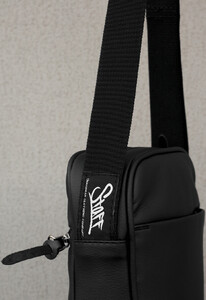 Фото - Чоловіча компактна барсетка Staff leather black - Men box