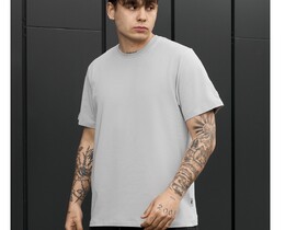 Фото - Мужская стильная футболка Staff ma logo light gray - Men box