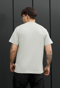 Фото - Чоловіча однотонна футболка Staff light olive - Men box