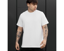 Фото - Мужская удобная футболка Staff pi white - Men box