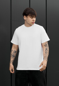 Фото - Чоловіча зручна футболка Staff pi white - Men box