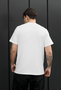 Фото - Чоловіча зручна футболка Staff pi white - Men box