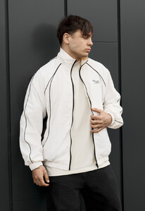 Фото - Чоловіча спортивна куртка вітровка ma milk & black reflective oversize - Men box