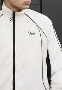 Фото - Чоловіча спортивна куртка вітровка ma milk & black reflective oversize - Men box